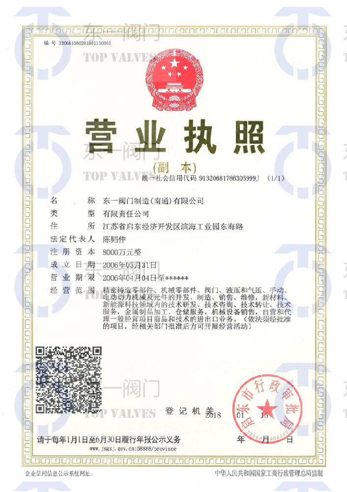 Business license