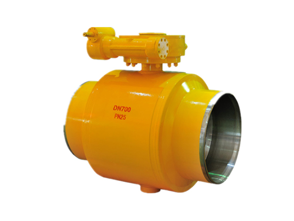 Steel welded ball valve